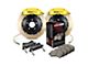 StopTech ST-40 Performance Slotted Coated 2-Piece Front Big Brake Kit with 355x32mm Rotors; Yellow Calipers (06-13 Corvette C6)