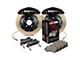 StopTech ST-60 Performance Drilled Coated 2-Piece Front Big Brake Kit with 380x32mm Rotors; Black Calipers (17-18 Corvette C7 Stingray)