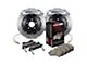 StopTech ST-60 Performance Slotted 2-Piece Front Big Brake Kit with 355x32mm Rotors; Silver Calipers (97-04 Corvette C5)