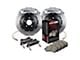 StopTech ST-60 Performance Slotted 2-Piece Front Big Brake Kit with 380x32mm Rotors; Silver Calipers (97-04 Corvette C5)