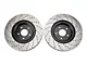 StopTech Sport Cross-Drilled Rotors; Front Pair (11-14 Mustang GT w/ Performance Pack; 12-13 Mustang BOSS 302; 07-12 Mustang GT500)