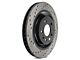 StopTech Sport Cross-Drilled Rotors; Front Pair (11-14 Mustang GT w/o Performance Pack)