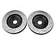 StopTech Sport Cross-Drilled Rotors; Front Pair (13-14 Mustang GT500)