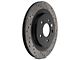 StopTech Sport Cross-Drilled Rotors; Rear Pair (05-14 Mustang, Excluding 13-14 GT500)