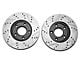 StopTech Sport Cross-Drilled and Slotted Rotors; Front Pair (94-04 Mustang GT, V6)