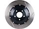StopTech 2-Piece AeroRotor and Hat Drilled Rotors; Front Pair (15-23 Mustang GT w/ Performance Pack)