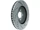 StopTech Sport Drilled and Slotted Rotor; Front (05-10 Mustang GT; 11-14 Mustang V6)