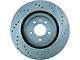 StopTech Sport Drilled and Slotted Rotor; Front (11-14 Mustang GT w/o Performance Pack)