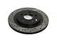 StopTech Sport Drilled and Slotted Rotor; Front Driver Side (87-93 5.0L Mustang)