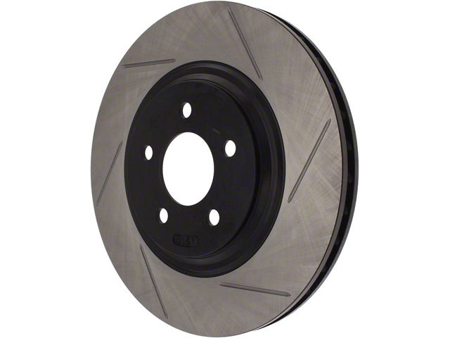 StopTech Sport Slotted Rotor; Front Driver Side (94-04 Mustang Cobra, Bullitt, Mach 1)