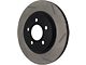 StopTech Sport Slotted Rotor; Rear Driver Side (05-14 Mustang, Excluding 13-14 GT500)