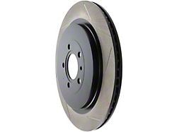 StopTech Sport Slotted Rotor; Rear Driver Side (13-14 Mustang GT500)