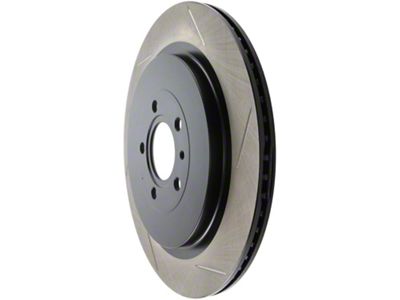 StopTech Sport Slotted Rotor; Rear Driver Side (13-14 Mustang GT500)
