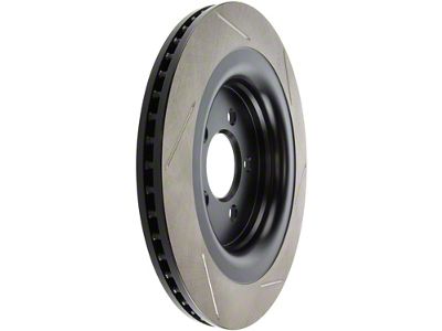 StopTech Sport Slotted Rotor; Rear Passenger Side (15-23 Mustang GT, EcoBoost w/ Performance Pack)