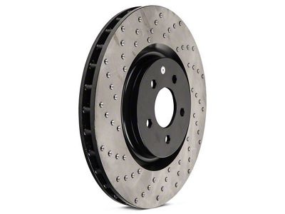 StopTech Sportstop Cryo Sport Drilled Rotor; Front Passenger Side (94-04 Mustang Cobra, Bullitt, Mach 1)