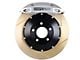 StopTech ST-40 Performance Slotted Coated 2-Piece Front Big Brake Kit with 332x32mm Rotors; Silver Calipers (94-04 Mustang Cobra, Bullitt, Mach 1)