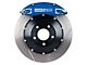 StopTech ST-40 Performance Slotted 2-Piece Front Big Brake Kit with 355x32mm Rotors; Blue Calipers (94-04 Mustang Cobra, Bullitt, Mach 1)