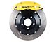 StopTech ST-40 Performance Slotted 2-Piece Front Big Brake Kit with 332x32mm Rotors; Yellow Calipers (94-04 Mustang Cobra, Bullitt, Mach 1)