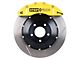 StopTech ST-60 Performance Slotted 2-Piece Front Big Brake Kit with 380x32mm Rotors; Yellow Calipers (05-10 Mustang GT)