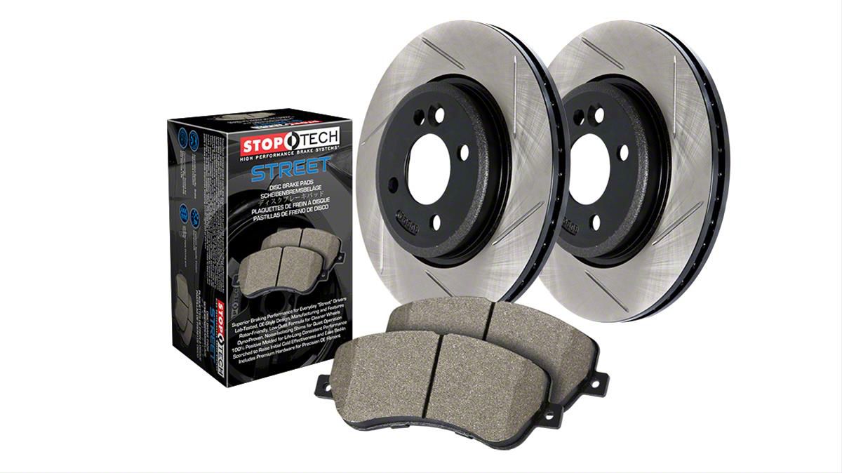 StopTech Premium High Carbon 13-14 Ford Mustang/Shelby GT500 Right Rear Disc Drilled Brake Rotor