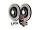 StopTech Street Axle Slotted Brake Rotor and Pad Kit; Front (94-04 Mustang Cobra, Bullitt, Mach 1)