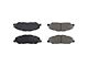 StopTech Street Select Semi-Metallic and Ceramic Brake Pads; Front Pair (11-14 Mustang GT w/o Performance Pack, V6)