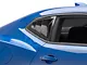 Bakkdraft Quarter Window Louvers; Unpainted Black (16-24 Camaro Coupe)