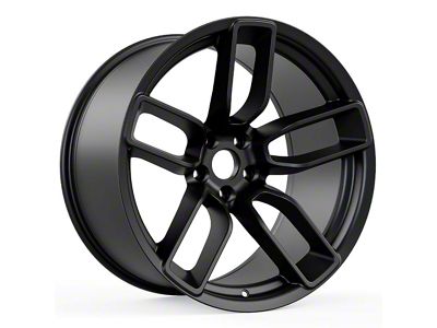 Hellcat Redeye Style Matte Black Wheel; 20x11; -2.5mm Offset (18-23 Challenger Widebody)