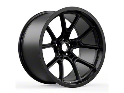 Redeye Demon Style Matte Black Wheel; 20x10.5 (18-23 Challenger Widebody)