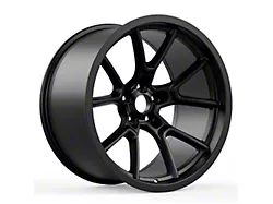 Redeye Demon Style Matte Black Wheel; 20x9 (08-23 RWD Challenger, Excluding Widebody)