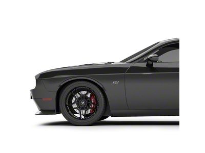 Replacement Front Fender; Driver Side (15-23 Challenger)