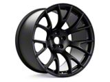 Hellcat Style Matte Black Wheel; 20x11; -2.5mm Offset (20-23 Charger Widebody)