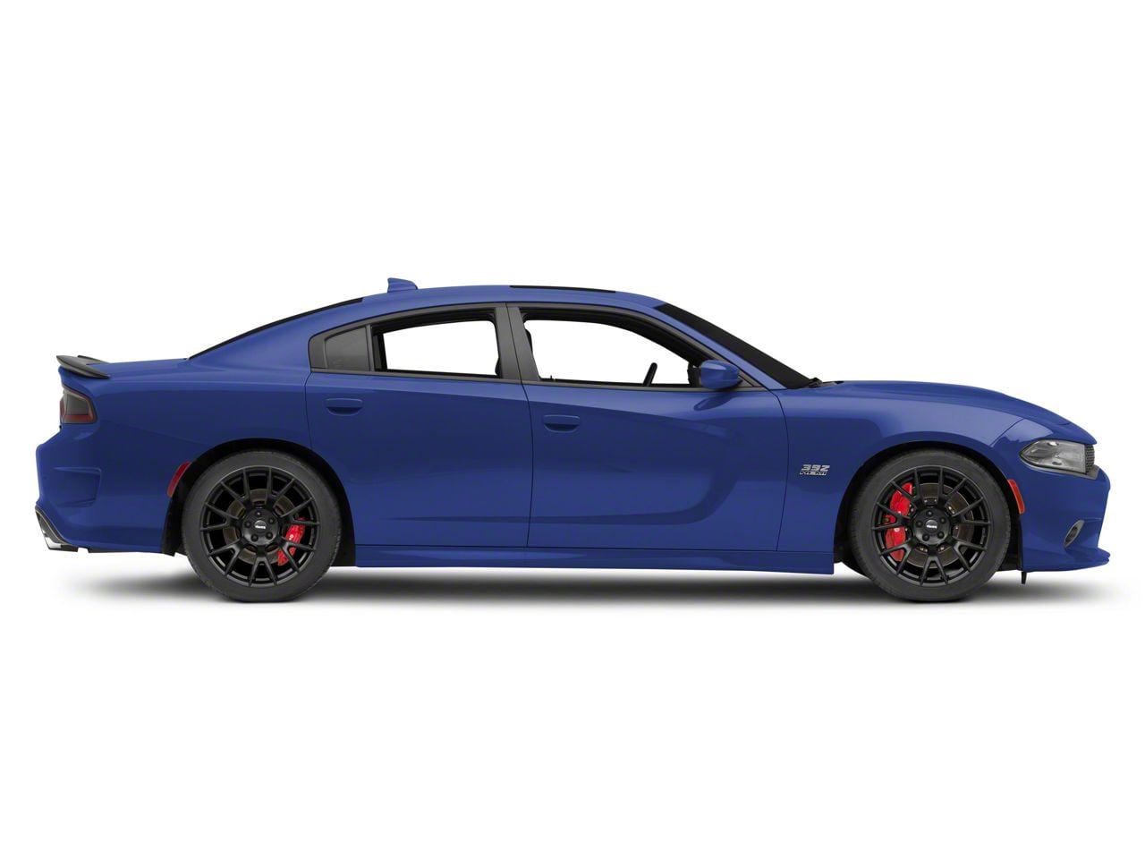 Charger Hellcat Style Matte Black Wheel; 20x11; -2.5mm Offset (20