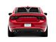 Torch Rear Window Louvers; Satin Black (11-23 Charger)