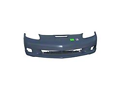 Grand Sport/Z06/ZR1 Style Front Bumper Cover; Unpainted (05-13 Corvette C6)