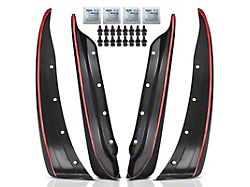 Mud Flap Splash Guards; Front and Rear (05-13 Corvette C6 Base)