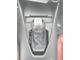 Gear Selector Accent Trim; Iconic Silver (2024 Mustang w/ Automatic Transmission)