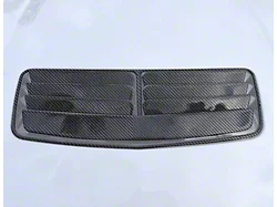 Hood Vent Accent Trim; Iconic Silver (2024 Mustang GT, Dark Horse)