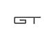Rear GT Emblem Inserts; Carbonized Gray (2024 Mustang GT)
