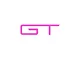 Rear GT Emblem Inserts; Hot Pink (2024 Mustang GT)