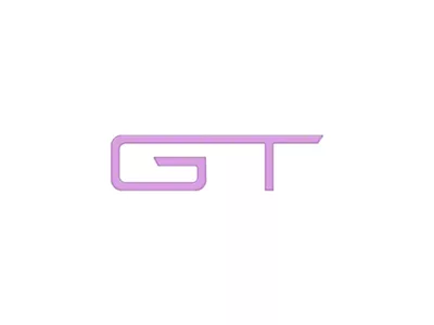 Rear GT Emblem Inserts; Lavender Purple (2024 Mustang GT)