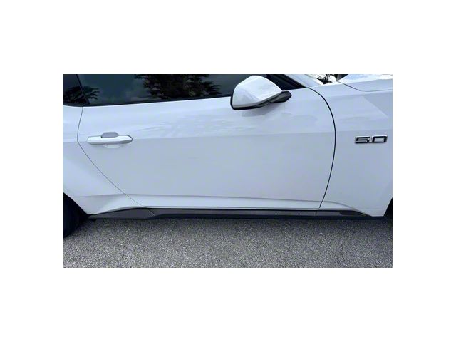 Side Skirt Accent Trim; Lavender Purple (2024 Mustang)