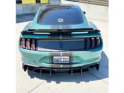 Stealth Diffuser; Full 3-Piece (18-23 Mustang EcoBoost w/o Active Exhaust)