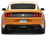 Stealth Diffuser; Full 3-Piece; Black (18-23 Mustang EcoBoost w/o Active Exhaust)