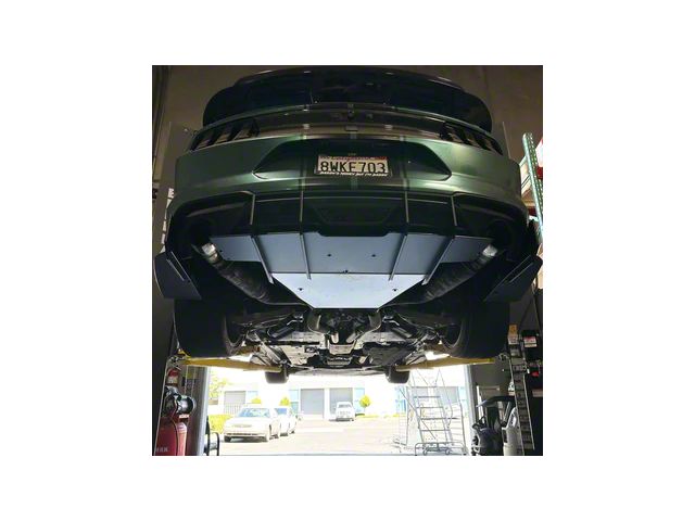 Stealth Diffuser; Main Center (18-23 Mustang EcoBoost w/o Active Exhaust)