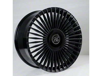 STR Fusion Forged STR803 Gloss Black Wheel; Rear Only; 20x10; 35mm Offset (05-09 Mustang)