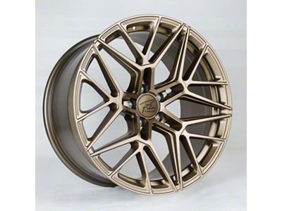 STR Fusion Forged STR801 Satin Bronze Wheel; Rear Only; 20x10.5; 32mm Offset (15-23 Mustang)