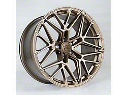 STR Fusion Forged STR801 Satin Bronze Wheel; 20x9; 27mm Offset (16-24 Camaro)