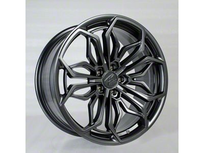 STR Fusion Forged STR802 Gun Metal Wheel; 20x9; 27mm Offset (16-24 Camaro)