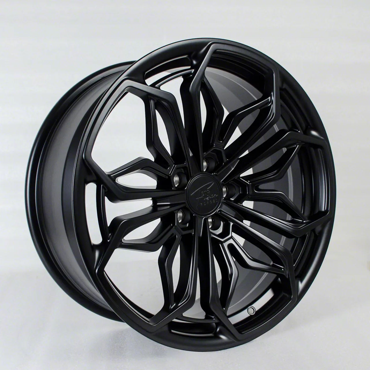 STR Fusion Forged Camaro STR802 Satin Black Wheel; 20x9; 27mm Offset ...
